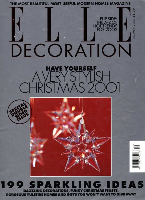 Elle Decoration Dec 2001