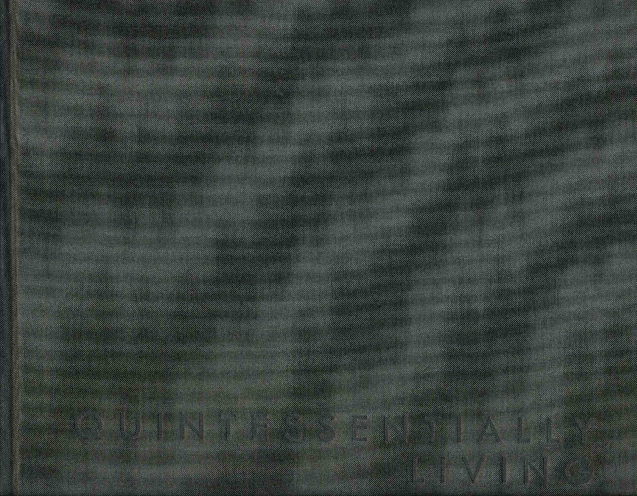 Quintessentially Living Volume 1 2009