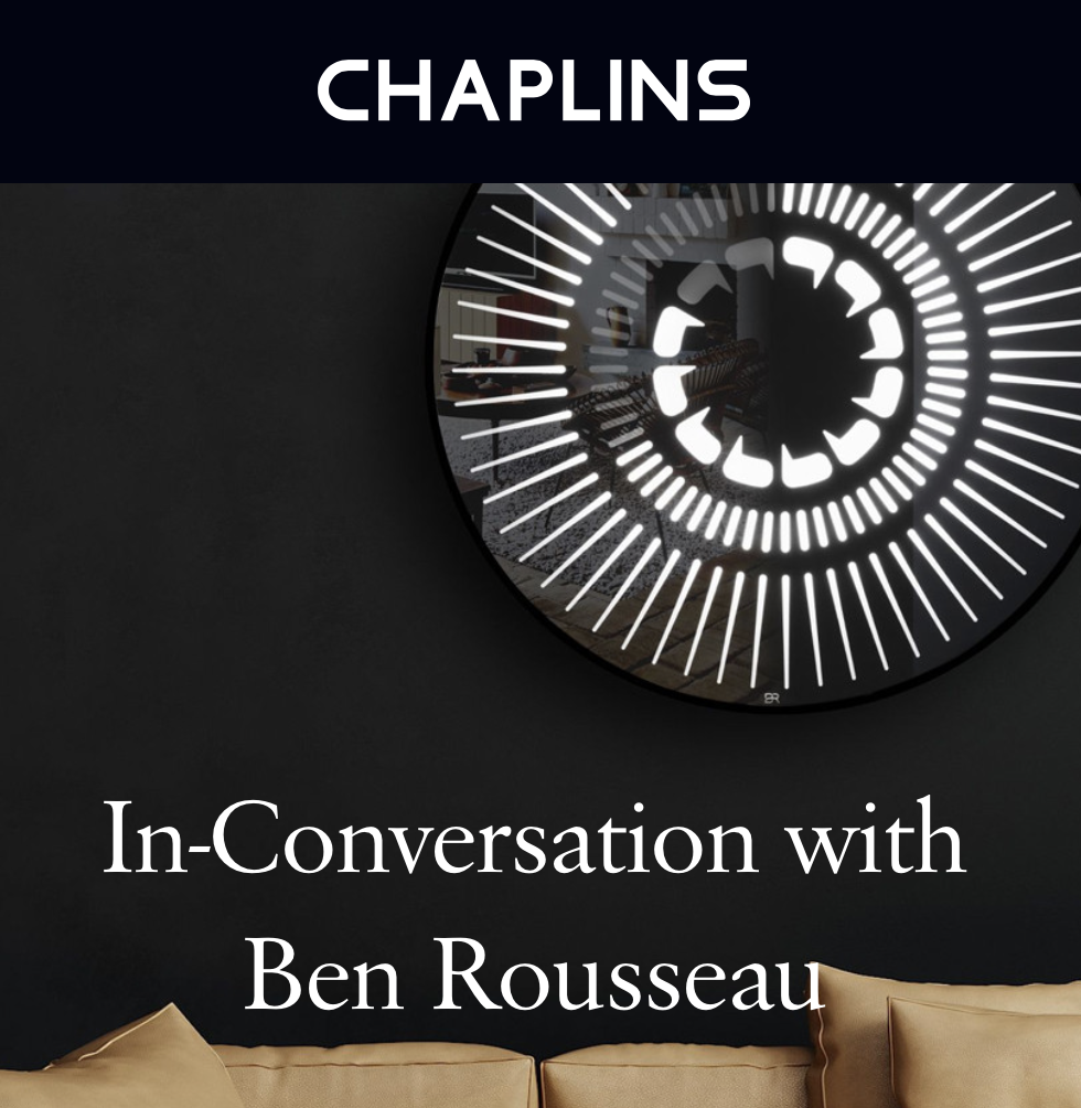 Chaplins furniture featuring ben rousseau
